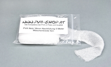PVA Netz ø38mm fein - Nachfüllpackung Länge 5 Meter